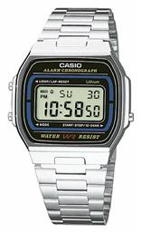 Casio Ρολόι Μπαταρίας με Ασημί Μεταλλικό Μπρασελέ από το Eleftheriou Online