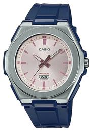 Casio Ρολόι με Navy Μπλε Καουτσούκ Λουράκι