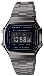 Casio Vintage Iconic Ψηφιακό Ρολόι Μπαταρίας με Ασημί Μεταλλικό Μπρασελέ από το Kiriakos Gofas