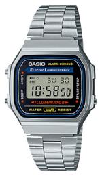 Casio Vintage Iconic Ψηφιακό Ρολόι Μπαταρίας με Ασημί Μεταλλικό Μπρασελέ από το Modivo