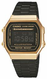 Casio Vintage Iconic Ψηφιακό Ρολόι Μπαταρίας με Μαύρο Μεταλλικό Μπρασελέ από το Public