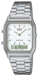 Casio Vintage Ψηφιακό/Αναλογικό Ρολόι με Μεταλλικό Μπρασελέ σε Ασημί χρώμα από το Modivo