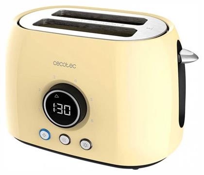 Cecotec ClassicToast 8000 Double Φρυγανιέρα 2 Θέσεων 800W Κίτρινη