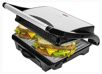 Cecotec Rock’Ngrill 1000W για 2 Τοστ Inox