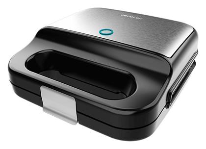 Cecotec Rock'nToast 1000W για 2 Τοστ Inox