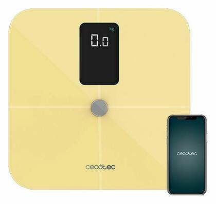 Cecotec Surface Precision 10400 Smart Healthy Vision Ζυγαριά με Λιπομετρητή & Bluetooth σε Κίτρινο χρώμα από το EasyU