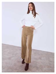 Celestino Γυναικεία Ψηλόμεση Υφασμάτινη Παντελόνα Loose Fit