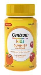 Centrum Kids Gummies Πολυβιταμίνη Multifruit 60 ζελεδάκια