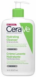 CeraVe Hydrating Normal To Dry Skin Κρέμα Καθαρισμού Προσώπου 473ml