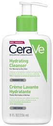 CeraVe Κρέμα Καθαρισμού Hydrating Normal To Dry Skin για Κανονικές Επιδερμίδες 236ml