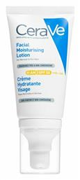 CeraVe Moisturizers Αντηλιακή Κρέμα Προσώπου SPF50 52ml από το Pharm24