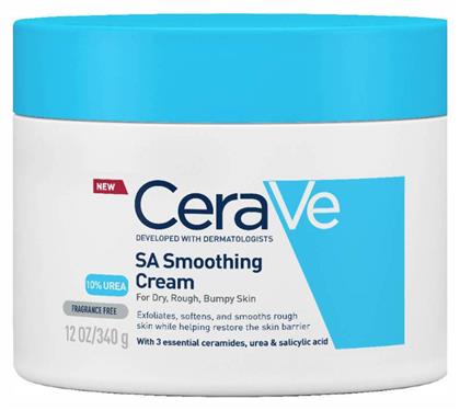 CeraVe SA Smoothing Κρέμα Ανάπλασης Σώματος με Ουρία για Ξηρές Επιδερμίδες 340gr από το Pharm24