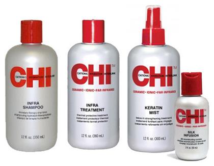 CHI Home Stylist Kit Infra Treatment Σετ Κερατίνης με Σαμπουάν 4τμχ από το Letif