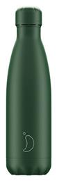 Chilly's Matte Green Μπουκάλι Θερμός 0.5lt