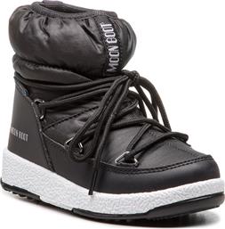 Χιονιού MOON BOOT - Jr Girl Low Nylon Wp 34051800001 Black