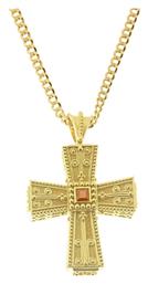 Χρυσός Βυζαντινοί Σταυρός 18K