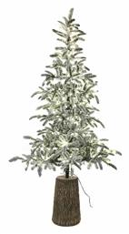 Χιονισμένο Δέντρο Princess Pine 240εκ. με Ξύλινο Κορμό