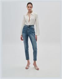 Cinderella Ψηλόμεσο Γυναικείο Jean Παντελόνι Slim Fit