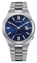 Citizen Ρολόι Αυτόματο με Μεταλλικό Μπρασελέ