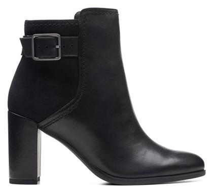 Clarks Buckle Μποτάκια Μαύρα