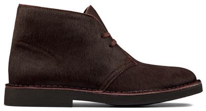 Clarks Desert Boot 2 Δερμάτινα Γυναικεία Μποτάκια Μπορντό