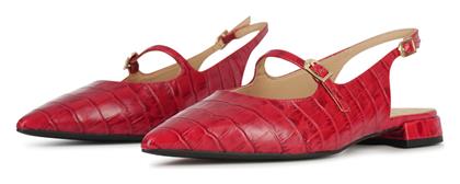 Clarks Γυναικείες Μπαλαρίνες σε Κόκκινο Χρώμα