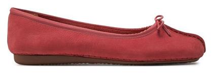 Clarks Γυναικείες Μπαλαρίνες σε Ροζ Χρώμα