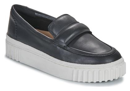 Clarks Παιδικά Μοκασίνια Μαύρα