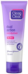 Clean & Clear Dual Action Moisturiser 100ml από το e-Fresh