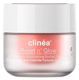 Clinea Reset N' Glow Αντιγηραντική Κρέμα Ημέρας 50ml