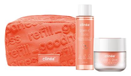 Clinea Reset n' Glow Σετ Περιποίησης