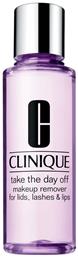 Clinique Υγρό Ντεμακιγιάζ Take The Day Off Makeup Remover For Lids, Lashes & Lips 125ml