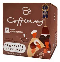 Coffeeway Κάψουλες Espresso Hazelnut Coffeeway (10 τεμ) Κωδικός: 48557795