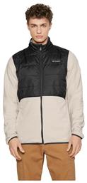 Columbia Basin Butte Full Ανδρική Ζακέτα Fleece με Φερμουάρ City Grey/black