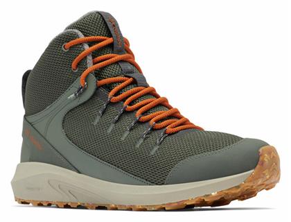 Columbia Trailstorm Mid Ανδρικά Ορειβατικά Μποτάκια Αδιάβροχα Πράσινα