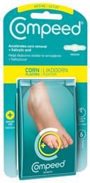 Compeed Επιθέματα Callifughi Cerotti με Gel για τους Κάλους Medium 6τμχ