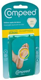 Compeed Επιθέματα Duroni με Gel για τους Κάλους Medium 6τμχ