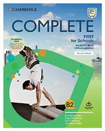 Complete First for Schools Student's Book Pack (+ Online Practice & Workbook With Audio) 2nd Ed από το Filinda