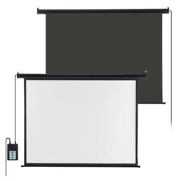 Conceptum Ηλεκτρική Οθόνη Προβολής Projector Τοίχου CON-EP100 με Λόγο Εικόνας 16:9 / 4:3 200x153cm / 100''