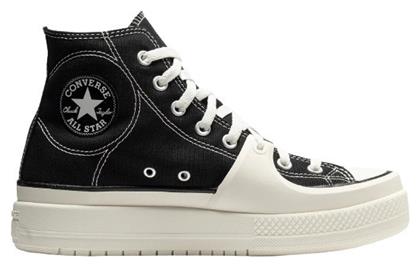 Converse Chuck Taylor All Star Construct Unisex Flatforms Sneakers Black / Vintage White / Egret από το Modivo