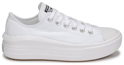 Converse Chuck Taylor All Star Flatforms Sneakers Λευκά