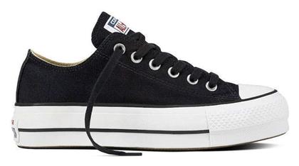 Converse Chuck Taylor All Star Lift Clean Unisex Flatforms Sneakers Black / White