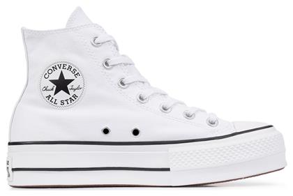 Converse Chuck Taylor All Star Lift High Top Unisex Flatforms Sneakers White / Black από το Z-mall