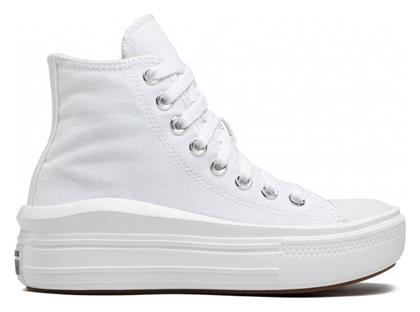 Converse Chuck Taylor All Star Move Γυναικεία Flatforms Sneakers White / Natural Ivory / Black