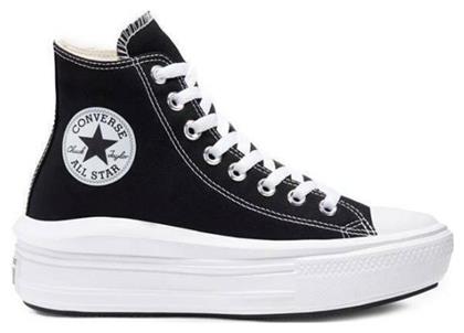 Converse Chuck Taylor All Star Move Hi Γυναικεία Flatforms Sneakers Black / Natural Ivory / White από το Cosmossport