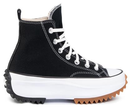 Converse Run Star Hike Hi Flatforms Sneakers Μαύρα