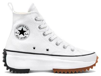 Converse Run Star Hike Unisex Flatforms Sneakers White / Black / Gum