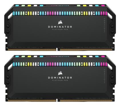 Corsair Dominator Platinum RGB 32GB DDR5 με 2 Modules (2x16GB)