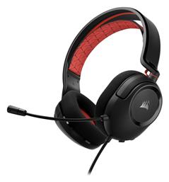 Corsair HS35 V2 Over Ear Κόκκινο