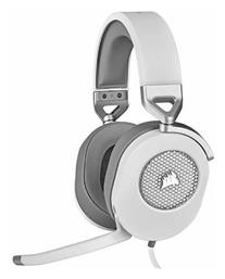 Corsair HS65 Surround Over Ear Gaming Headset με σύνδεση 3.5mm Λευκό από το e-shop